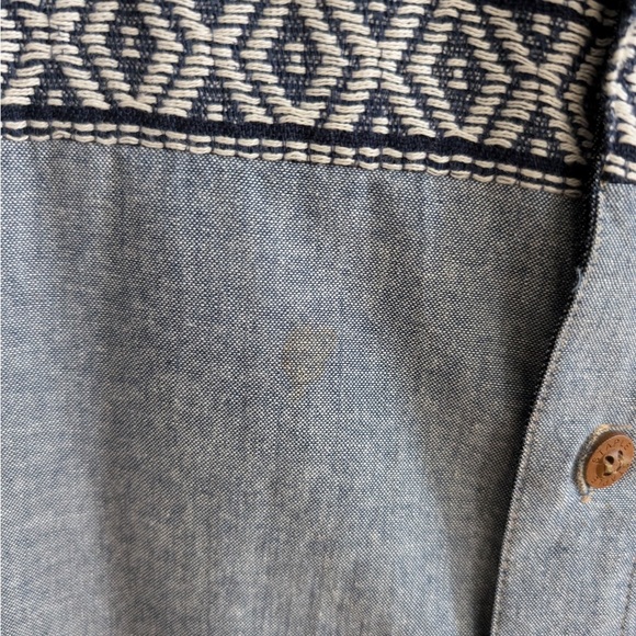 Staple - Men’s Knitted Detail Button Down - Picture 5 of 5